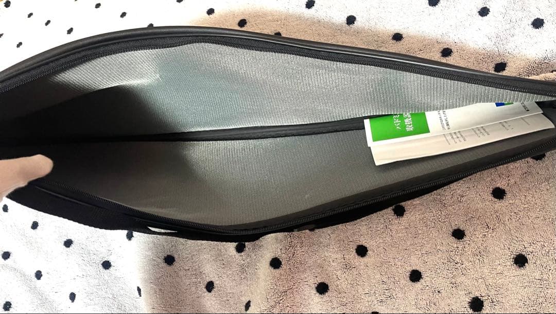 【美品】YONEX バドミントンバッグ バドミントンラケットケース付き ブラック