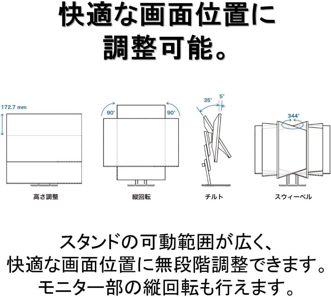 EIZO FlexScan モニター EV2451 23.8インチ