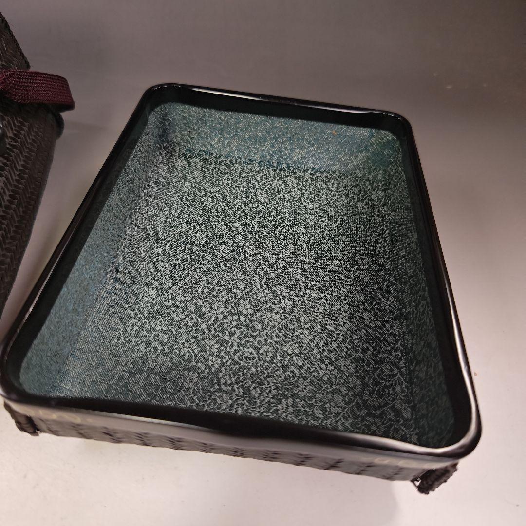 イ953 御所籠『和田青竺作』『御所篭　野点道具　共箱』茶道具