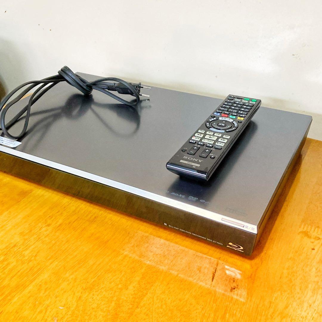 SONY ソニー　ブルーレイレコーダー HDD 1TB 3チューナー 3番組同時