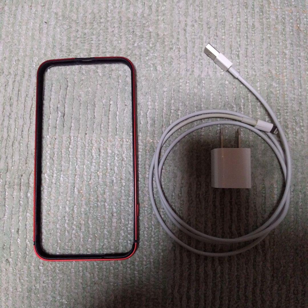 iPhone 8 Plus レッド 本体 256GB バンパー付き