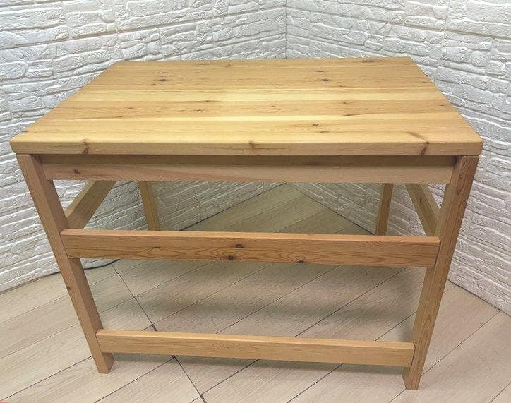 れ*ん様 無印良品 パイン材 デスク 幅86cm