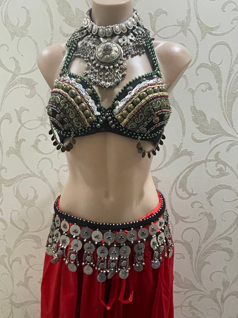 ヒップベルト①トライバルフュージョンベリーダンス アフガニスタン クチ族