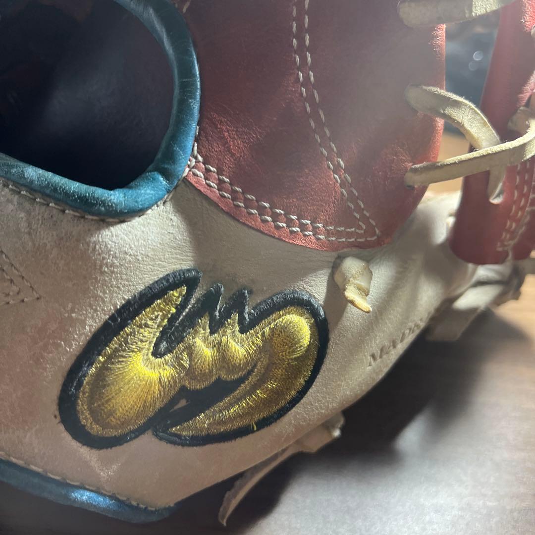 ジームス 硬式 オーダーグラブ 内野手用 即戦力 型付け済み 高校野球