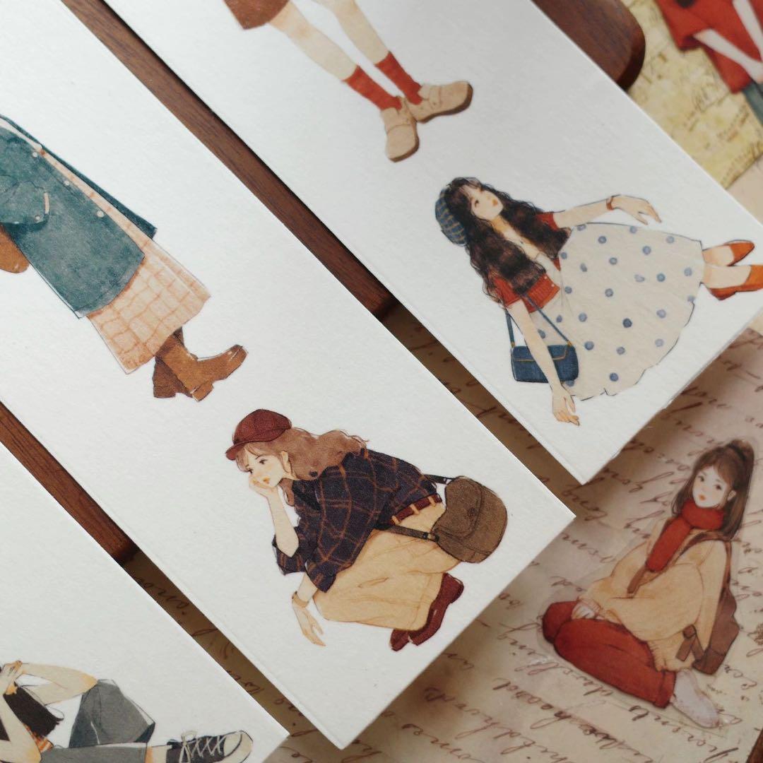 ⭐️SALE⭐️壹洱原创《我的冬季》海外マスキングテープ　マステ 【2154】