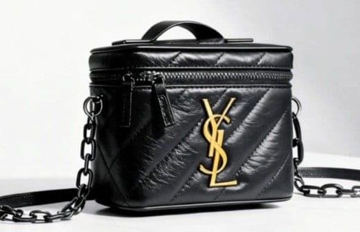 YSL ブラック キルティングショルダーバック♡ノベルティ