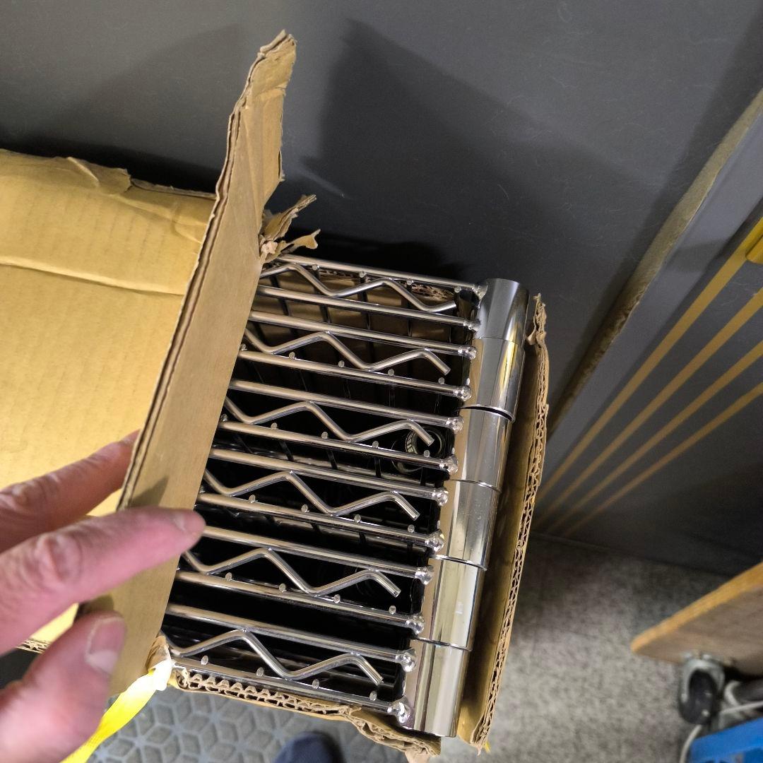 dywxb609　幅90cm　スチールラック 5段 シルバー 値引き交渉可