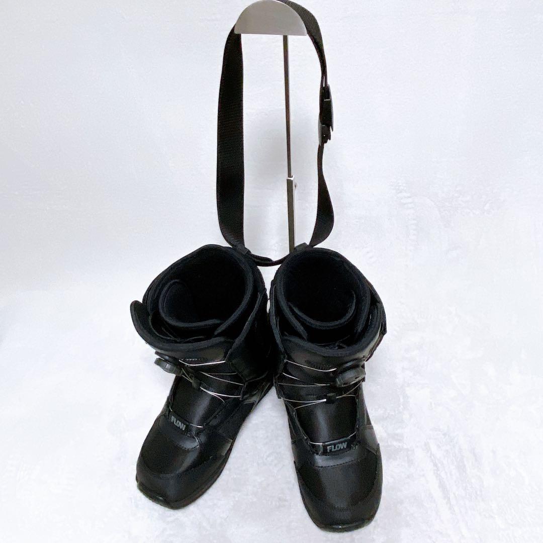 極美品　FLOW　スノーボードブーツ　VEGA BOA　27cm　ブラック　黒