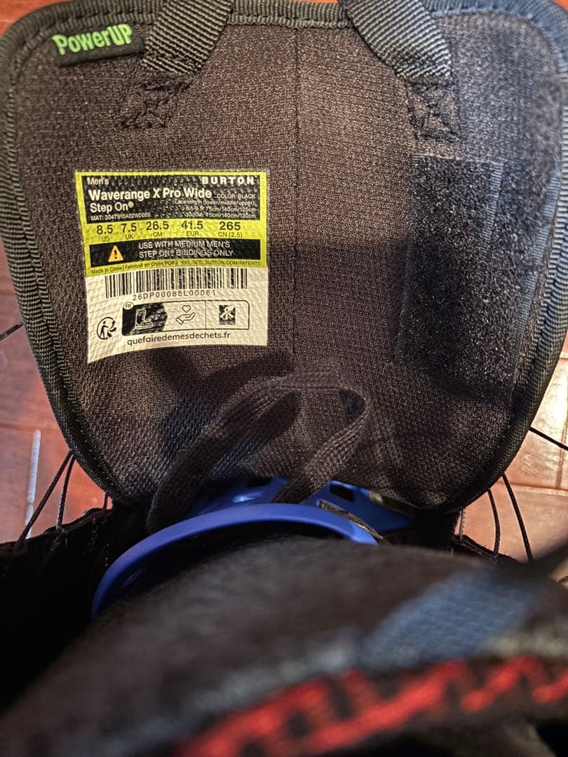 スノーボード Burton Waverange X Pro Step On 26.5