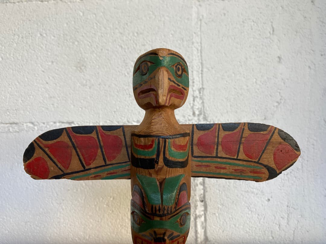 トーテムポール　置物　アメリカ　ヴィンテージ　ビンテージ