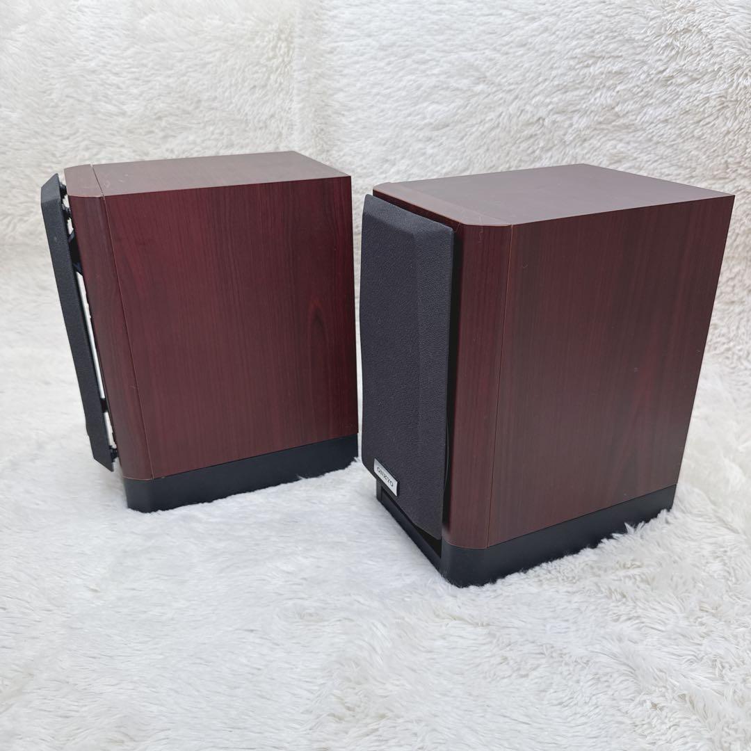 美品 ONKYO スピーカー CR-D2 D-D2E CDコンポ リモコン付き