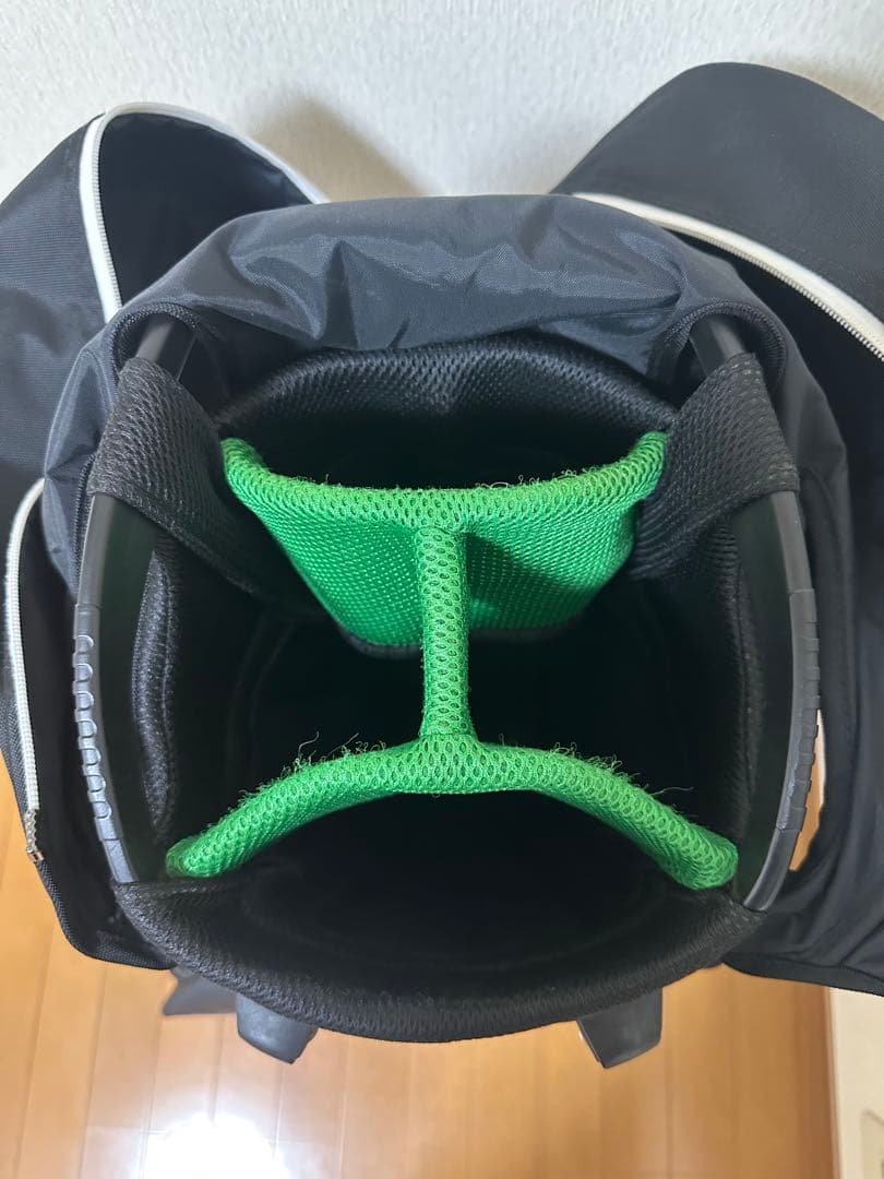 BEAMS GOLF ブラックキャディバッグ