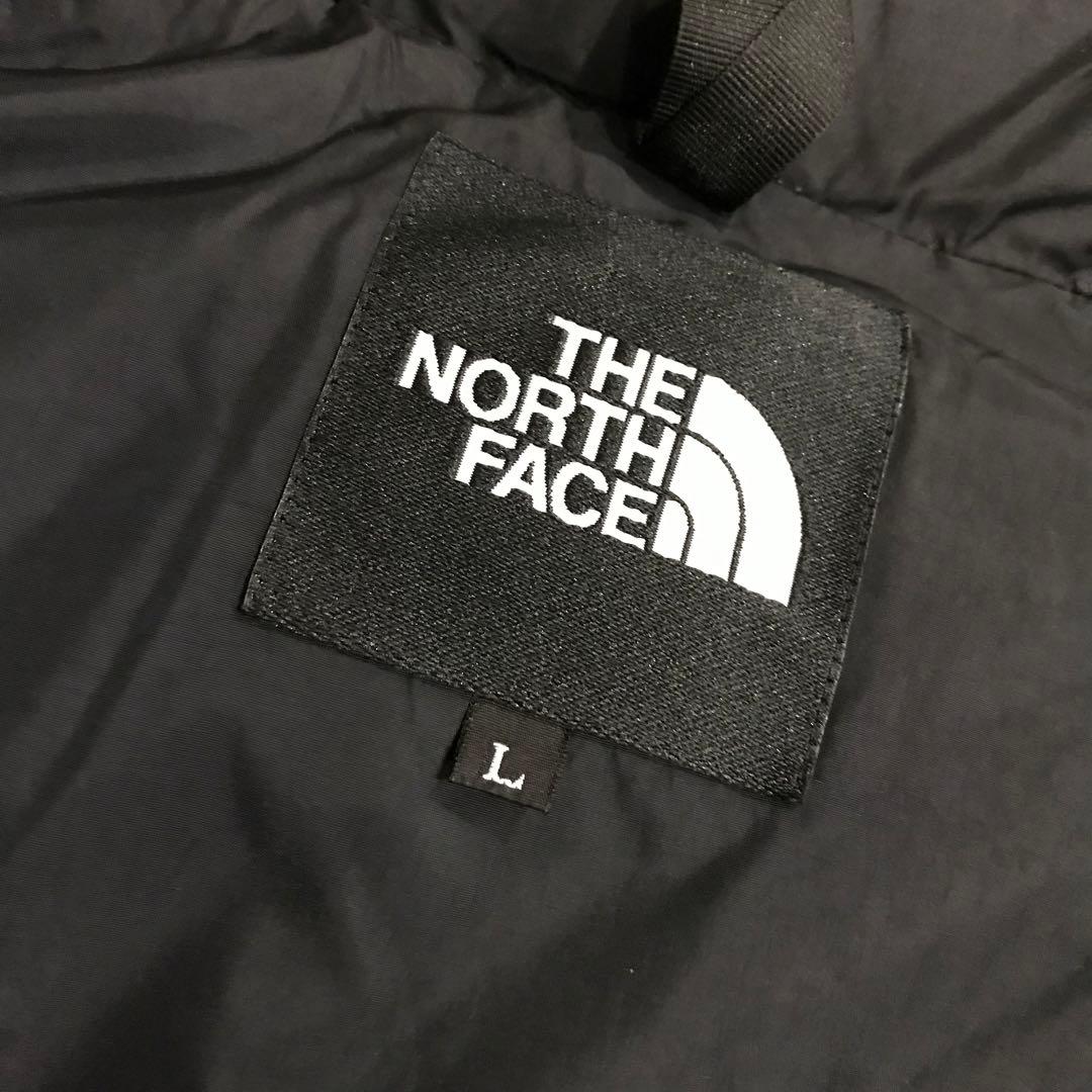 THE NORTH FACE ヌプシ ダウンジャケット 黄黒 L