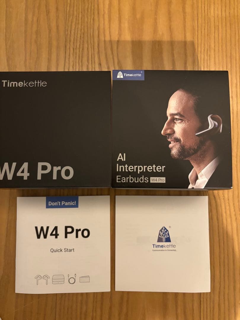 Timekettle W4 Pro（タイムケトル）　新品同様