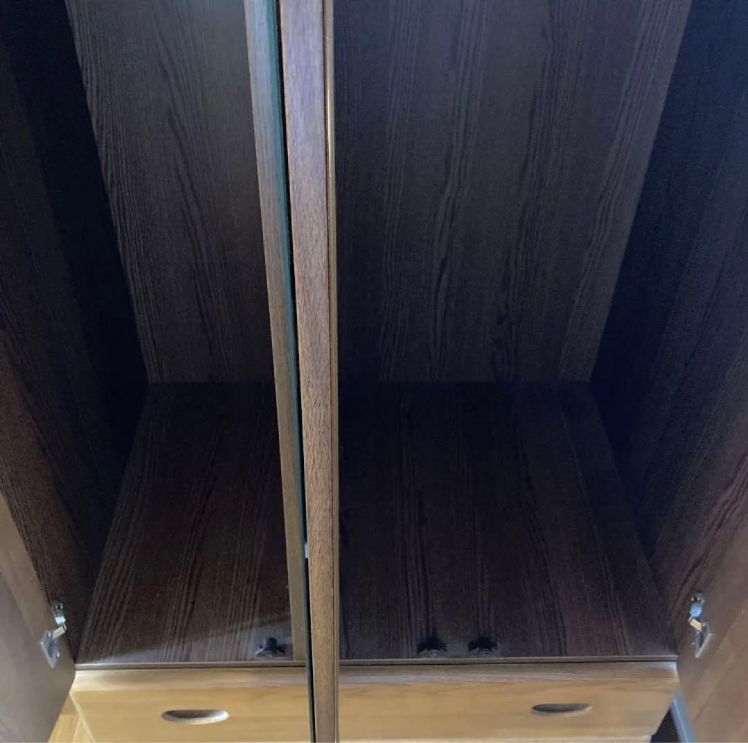 洋服ダンス　木製　チェスト　天然木