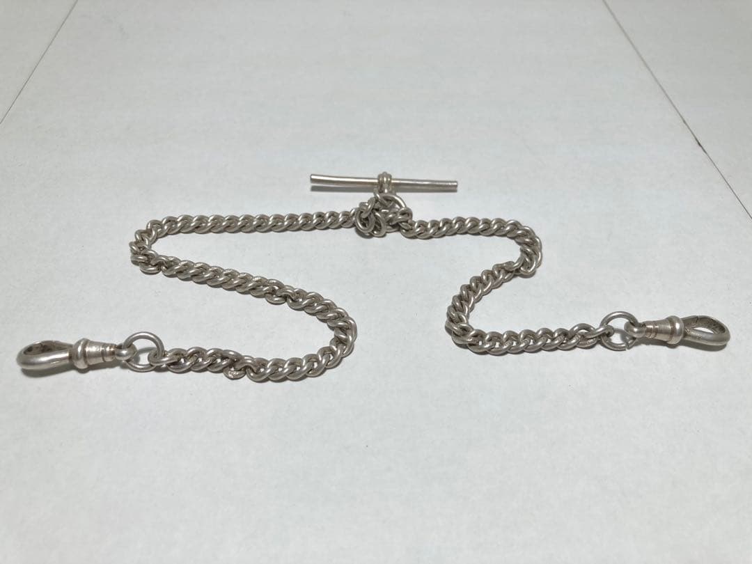 純銀製*アルバートチェーン 1927 *スターリングシルバー(925銀)