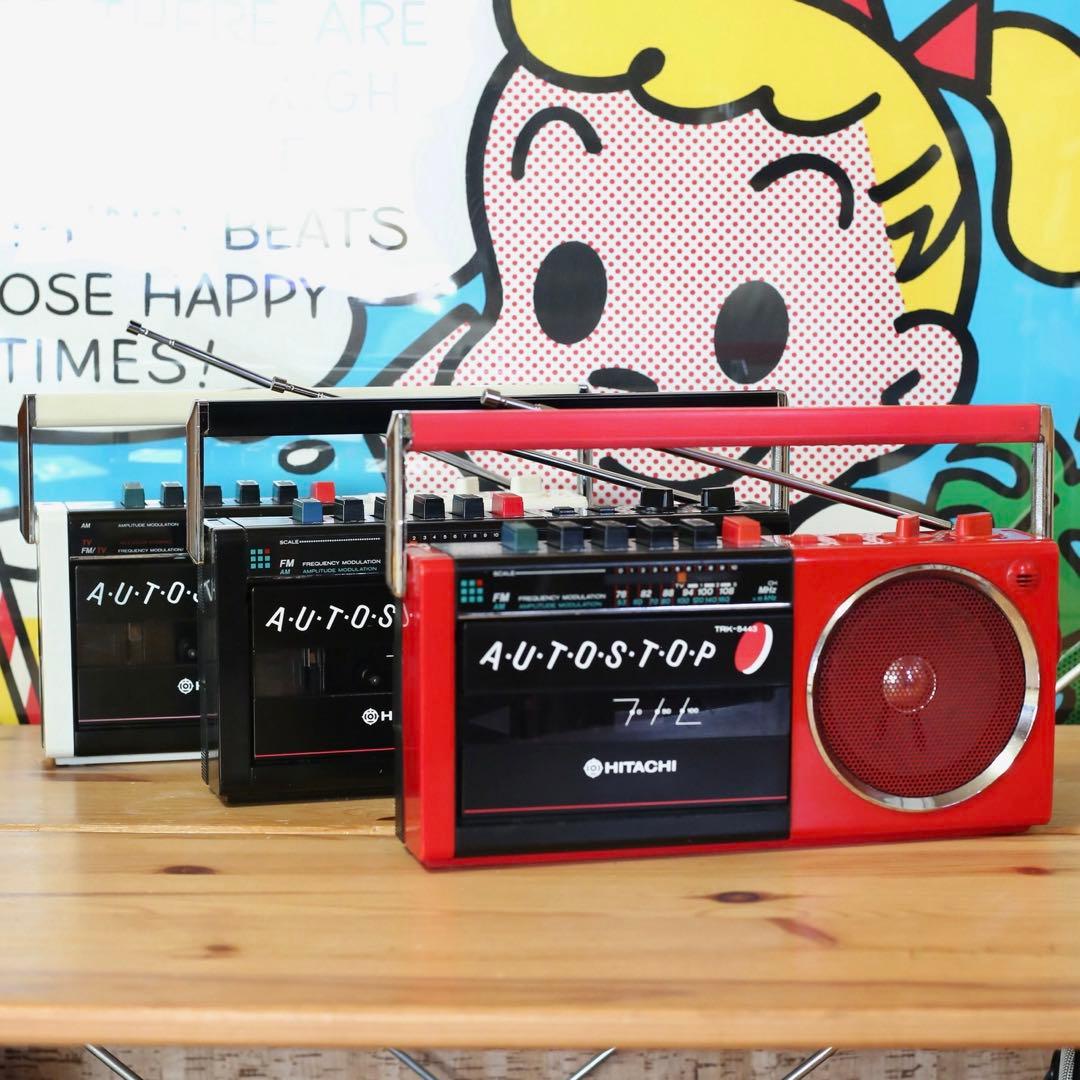 HITACHI PERDISCO ラジカセ