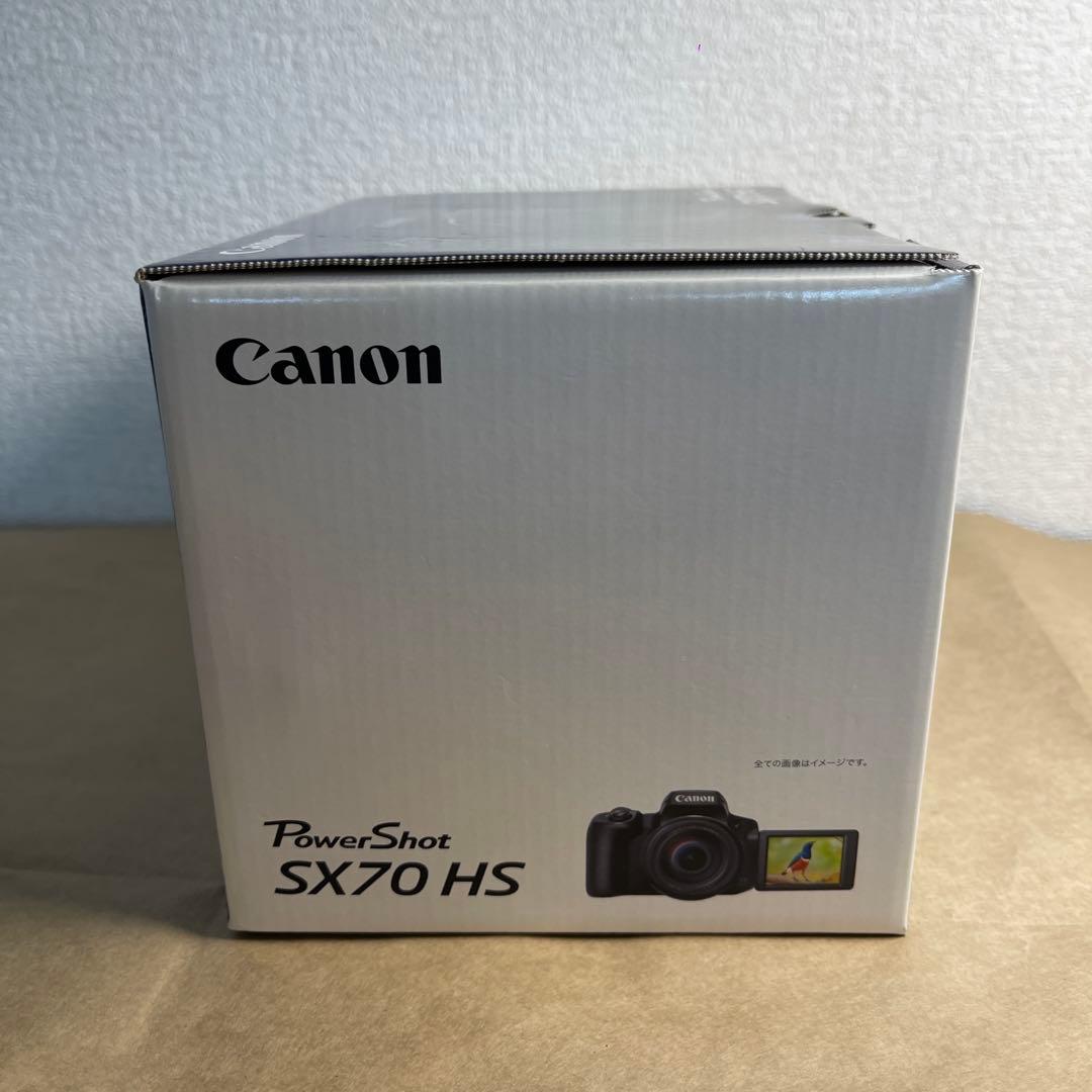 【新品展示品】Canon PowerShot SX70HS 本体　付属品あり完品