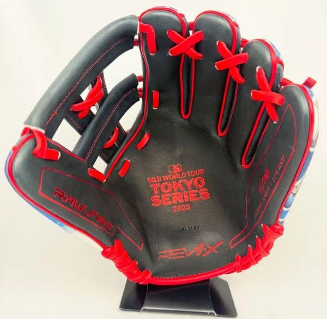 ラスト1点！MLB 東京シリーズ 開幕戦 100個限定グローブ　シリアル番号付き