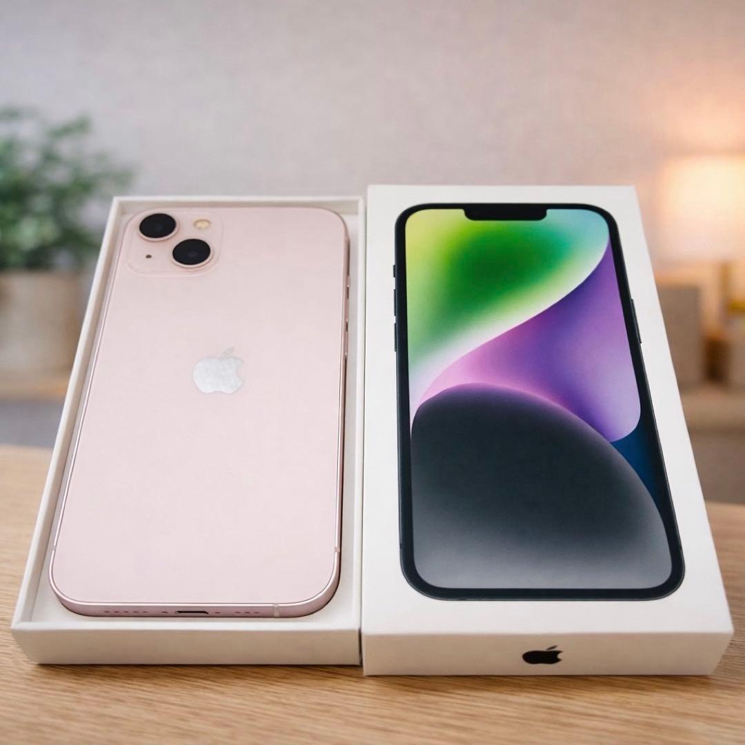 Apple iPhone 13 ピンク 128GB SIMフリー　箱付き