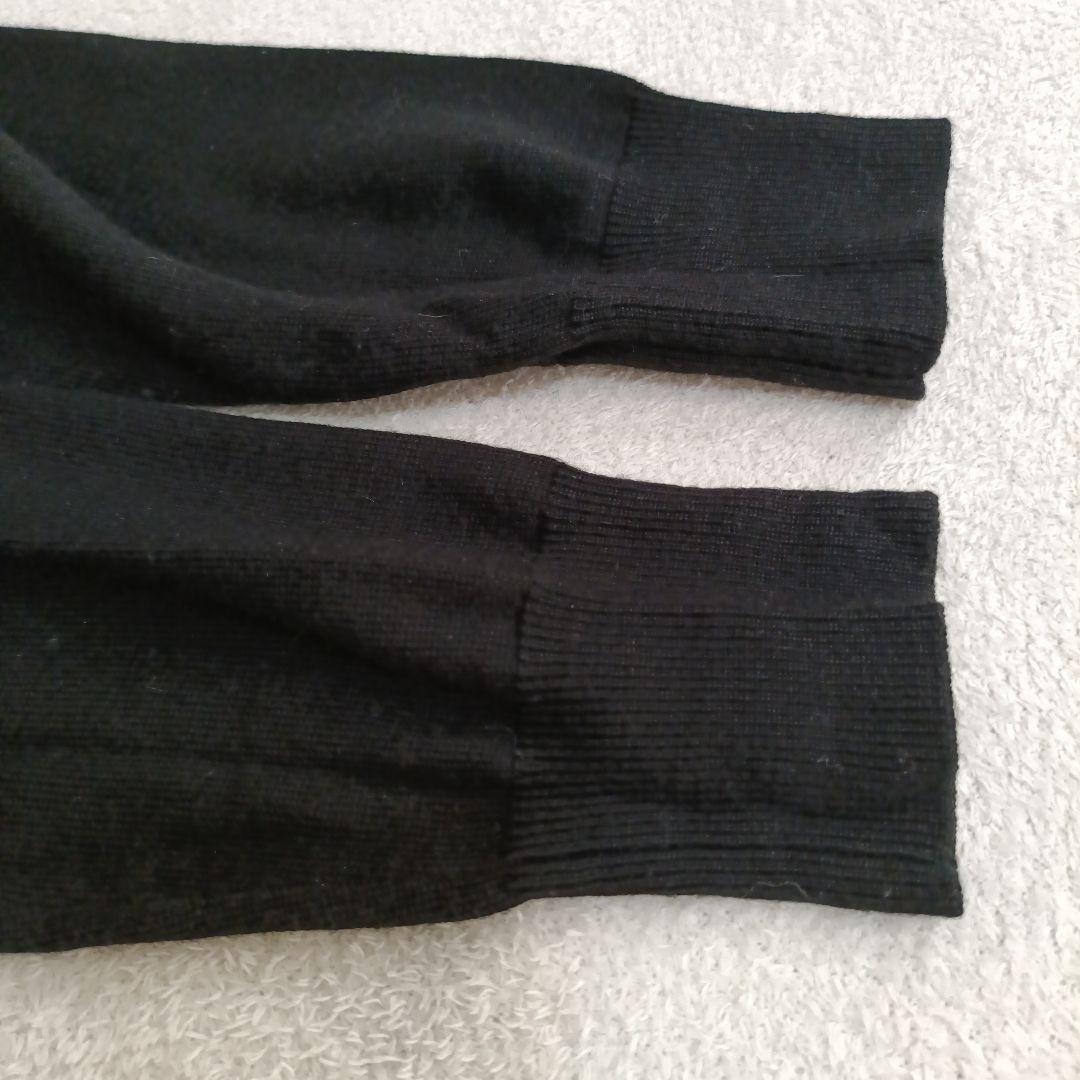 【美品】MARK & LONA スカルプリント セーター　48　Ｌサイズ　黒