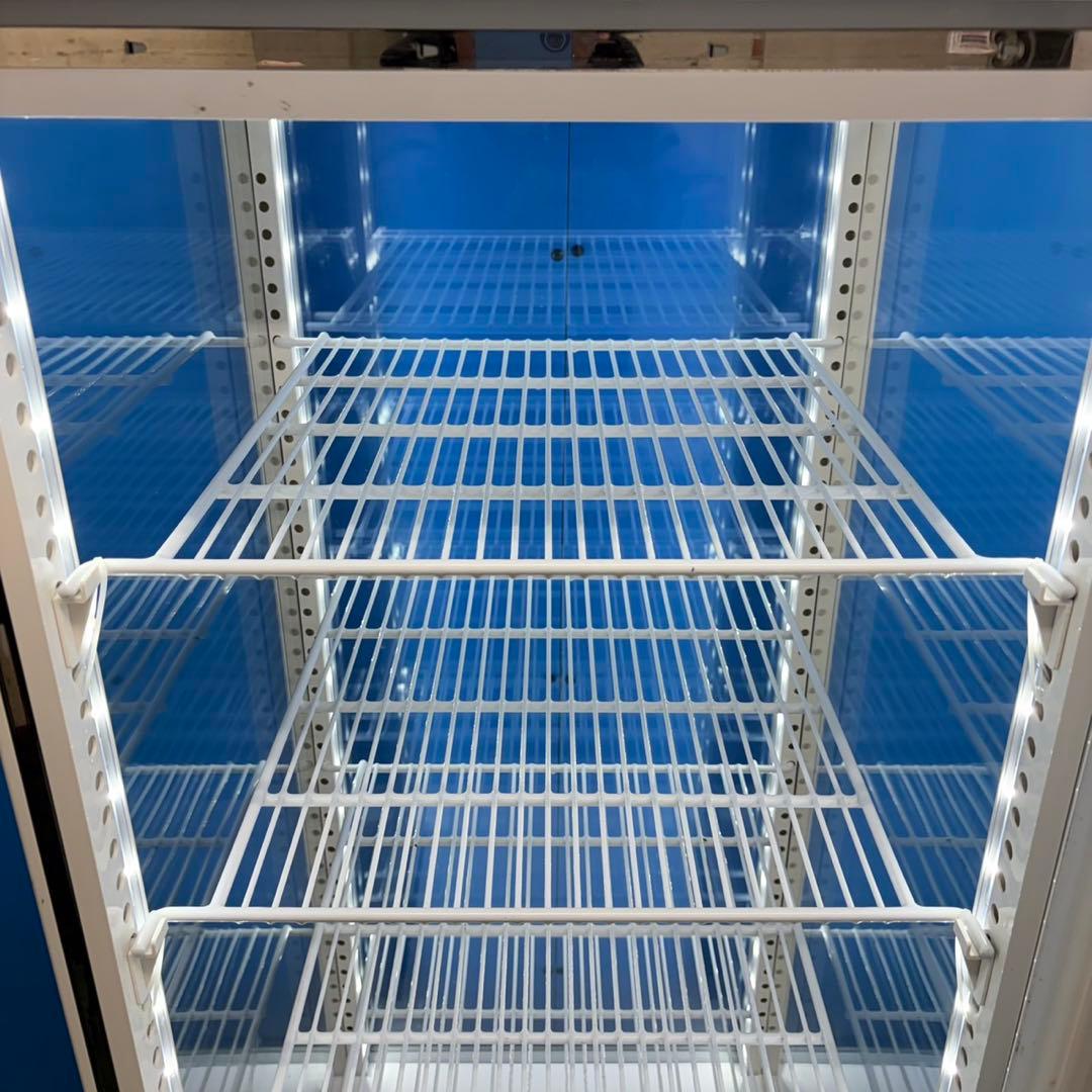 698 4面ガラス冷蔵ショーケース　右開き　2℃〜12℃ 半年保証込み　業務用