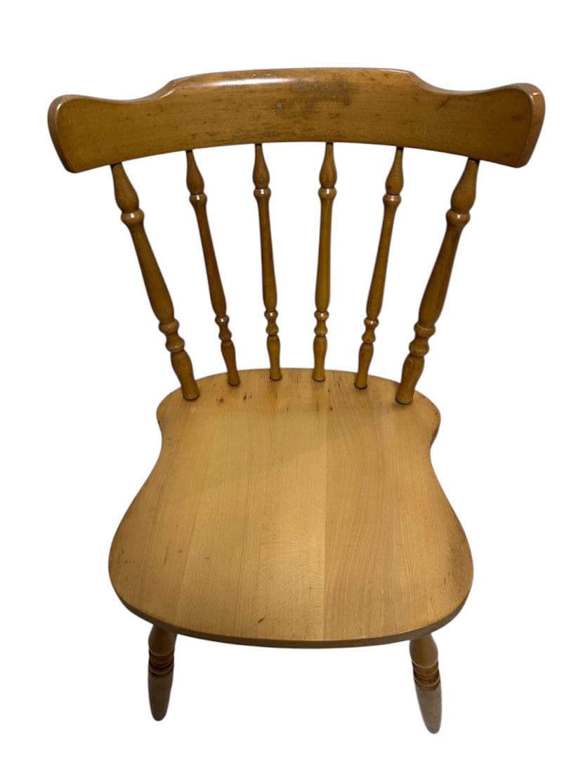 4脚の１　飛騨の家具　ダイニングチェア　椅子　ヴィンテージ