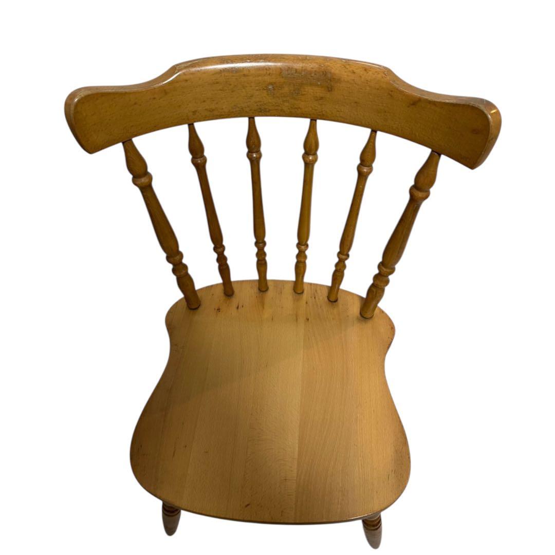 4脚の１　飛騨の家具　ダイニングチェア　椅子　ヴィンテージ