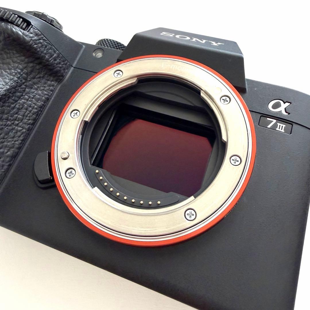 【美品】SONYデジタル一眼カメラα7 III レンズキット ILCE-7M3K