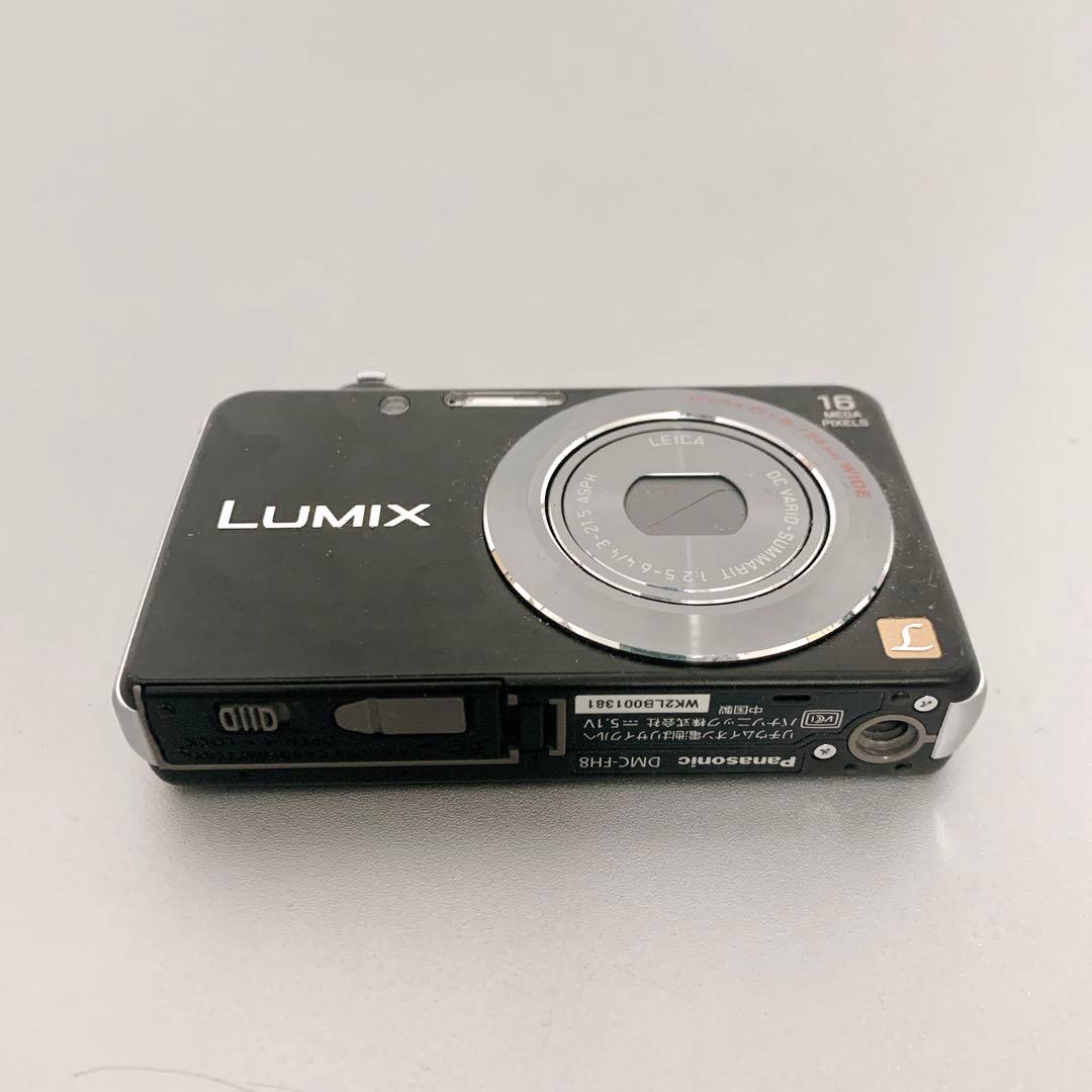 【動作品】パナソニック LUMIX ルミックス DMC-FH8 ブラック
