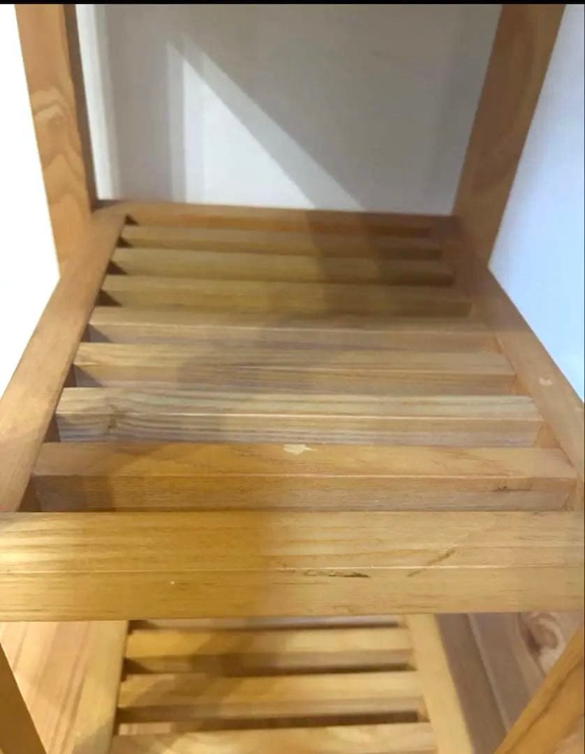 アクタス　天然木　サイドテーブル