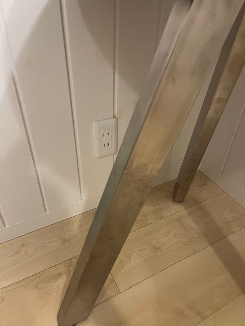 カナデモノ　THE CAFE TABLE 65cm Black Brown