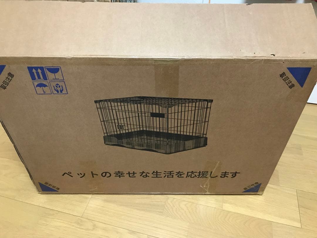 ウサギ　動物ケージ72 白