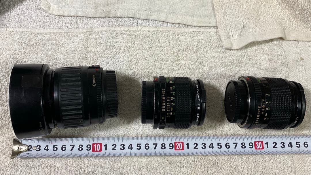 L-23 CANON EOS 55 ジャンク　キャノン　フィルムカメラ　工芸品