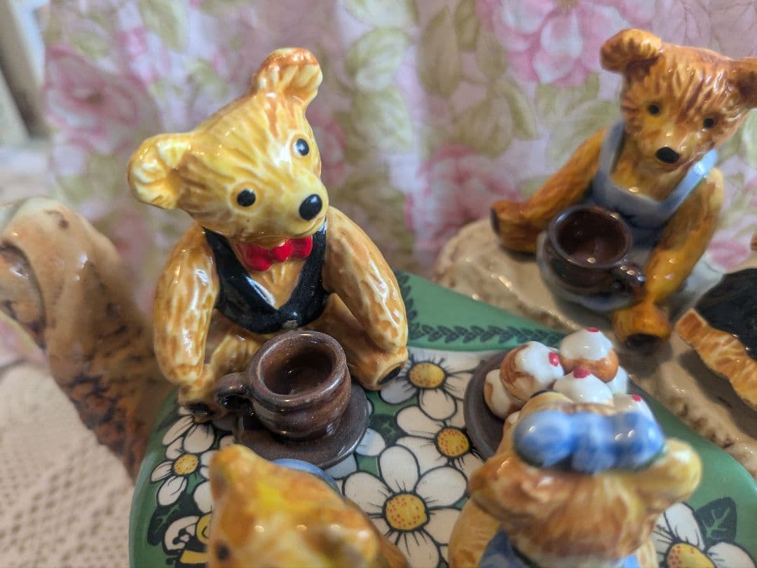 レア　英国ティーポット　ベア