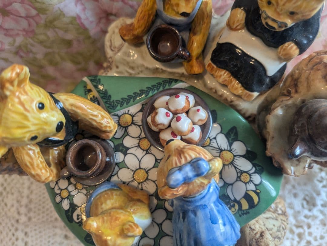 レア　英国ティーポット　ベア