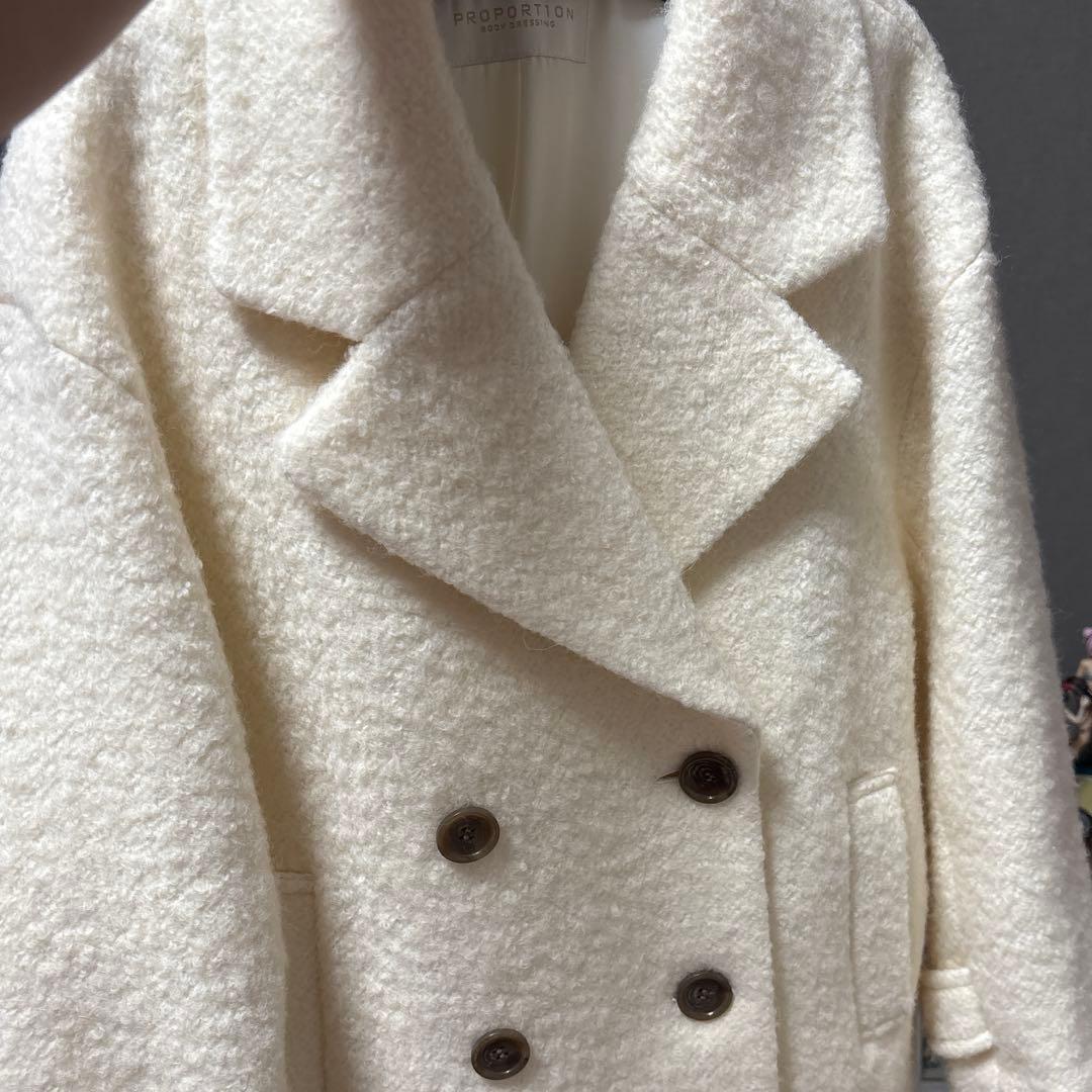 PROPORTION BODY DRESSING コクーンループコート Sサイズ