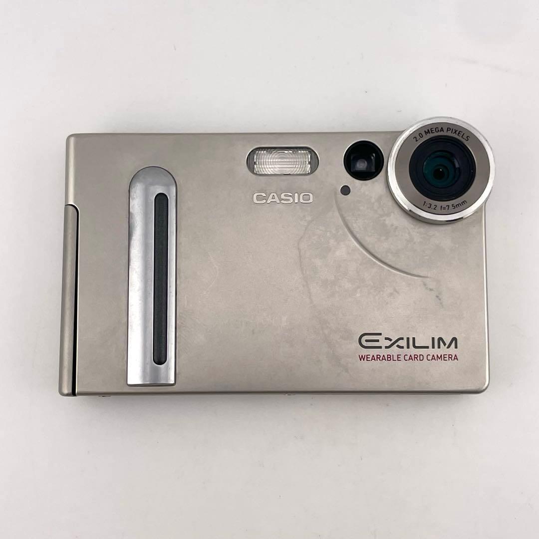 レトロ⭕️良品【動作oK!】CASIO EXILIM CARD EX-S2
