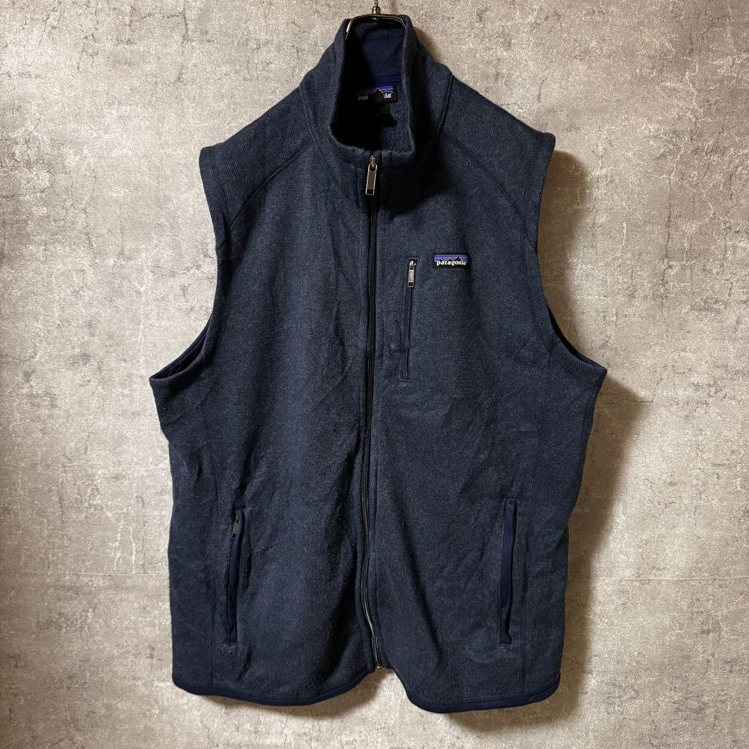 パタゴニア patagonia ベスト　フリース　紺