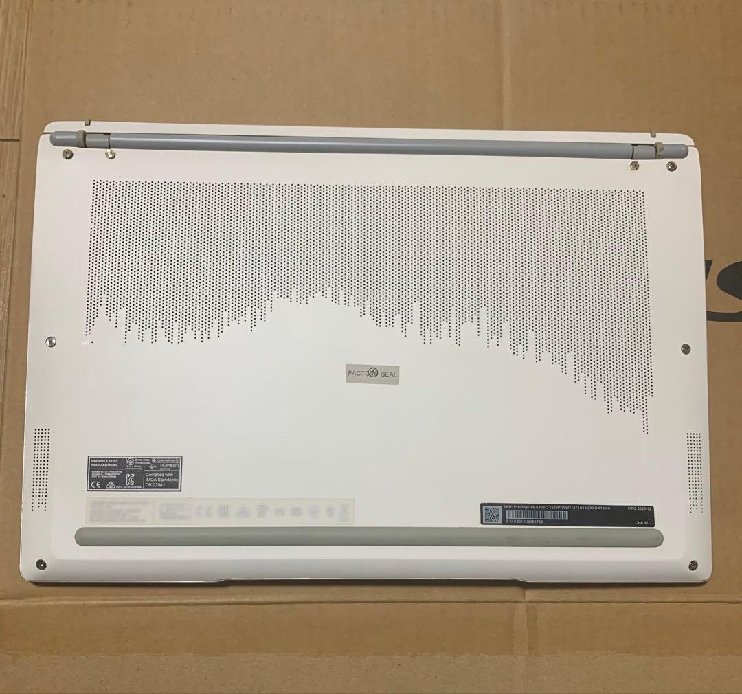 MSI prestige14 ノートPCクリエイターゲーミング