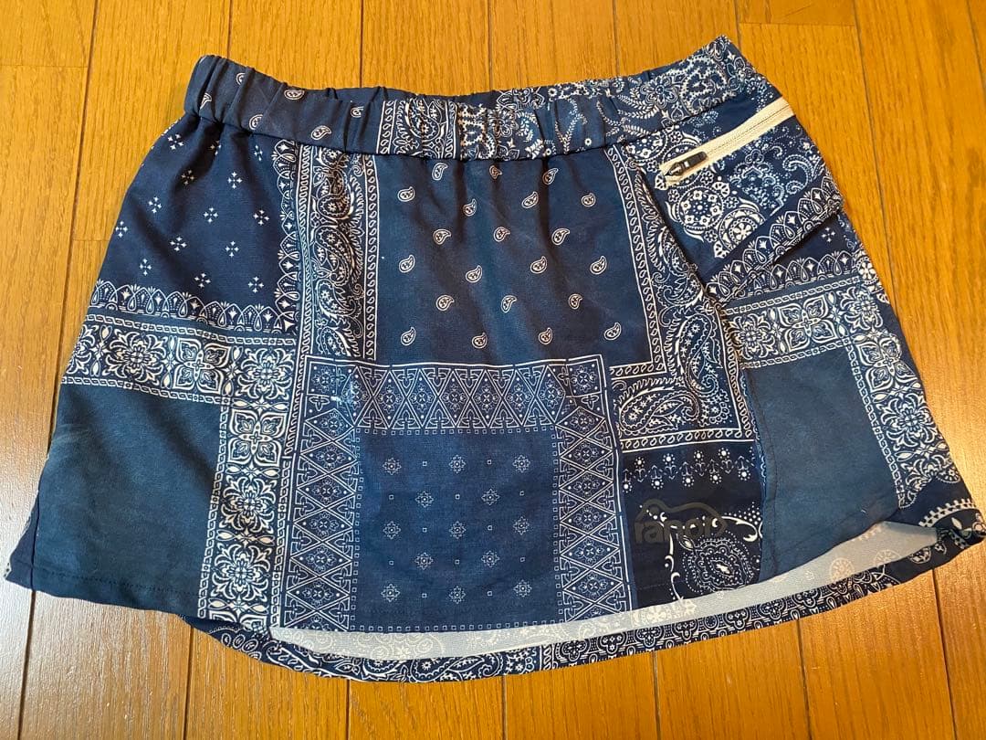 ranor ラナー バンダナ柄ノースリーブ ランニングパンツ ランスカ3点セット