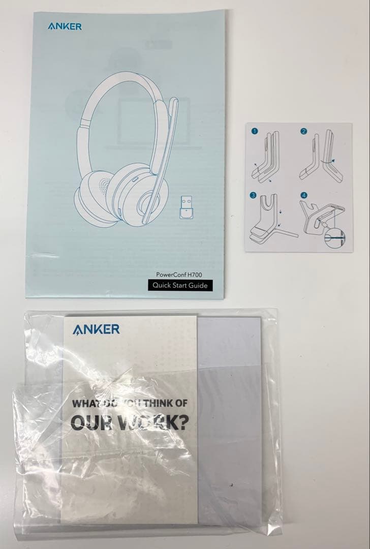 J*T様 美品 ANKER PowerConf H700 ワイヤレスヘッドセット
