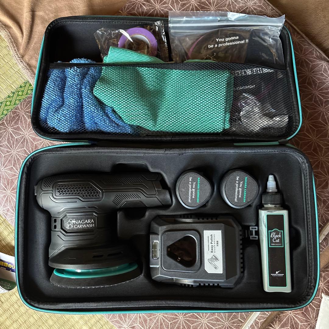 【美品】1度使用　ながら洗車　イージーポリッシュブラックエディション