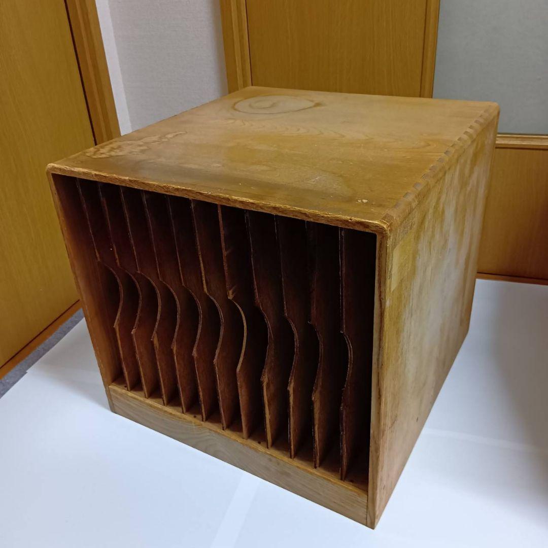 値下げ 木製雑誌ラック ナチュラルウッド