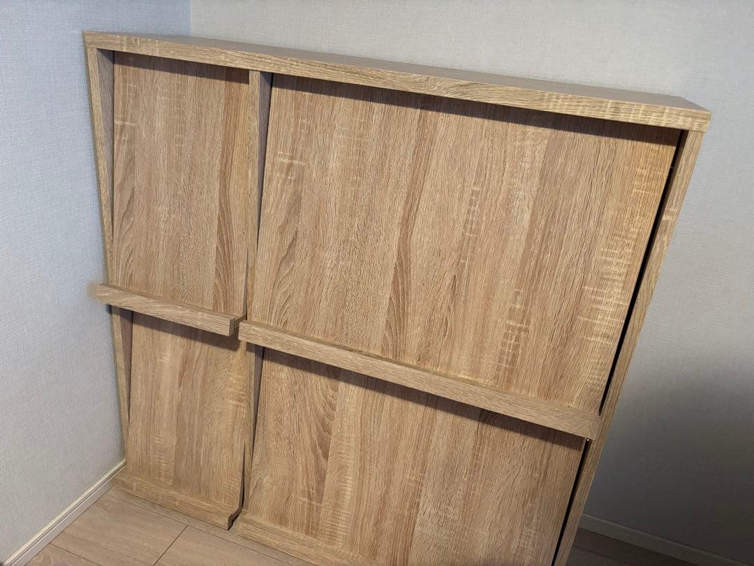 本棚 棚 収納棚　ディスプレイラック　木目調　オーク（最終値下げ）