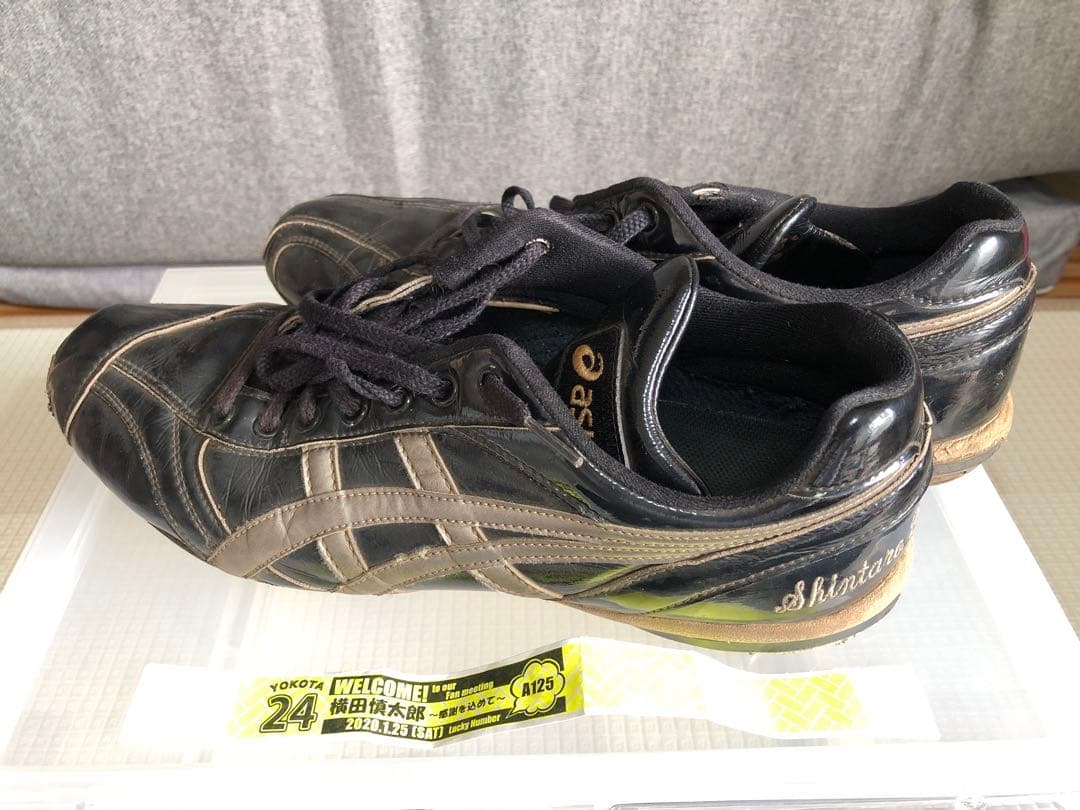 横田慎太郎選手 阪神タイガース プロ支給品 スパイク