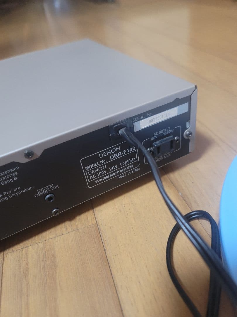 【動作OK！！】カセットデッキ　DENON　デノン　DRR-F100