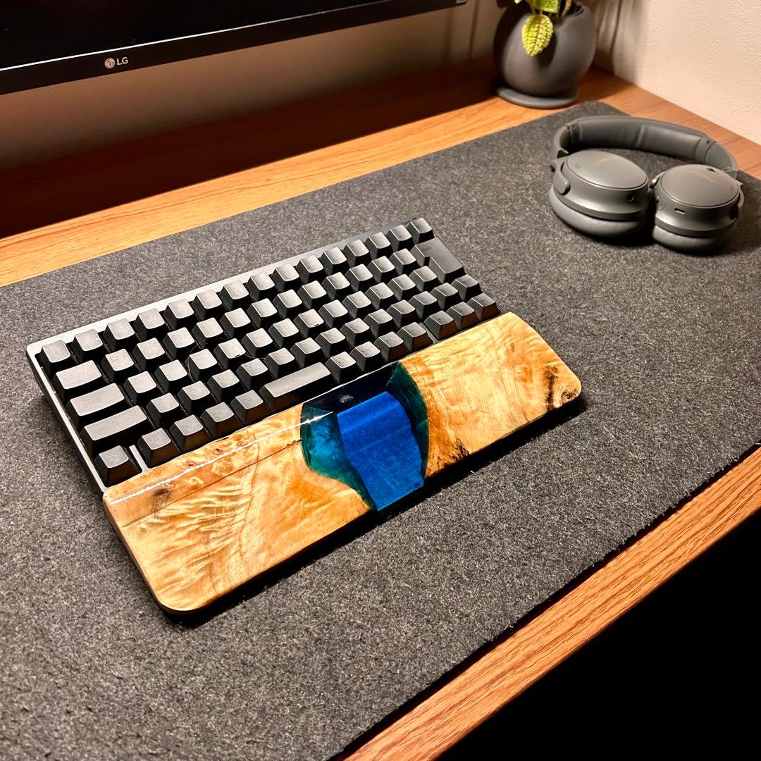 アームレスト パームレスト リストレスト マウスパッド 木製 無垢材 おしゃれ