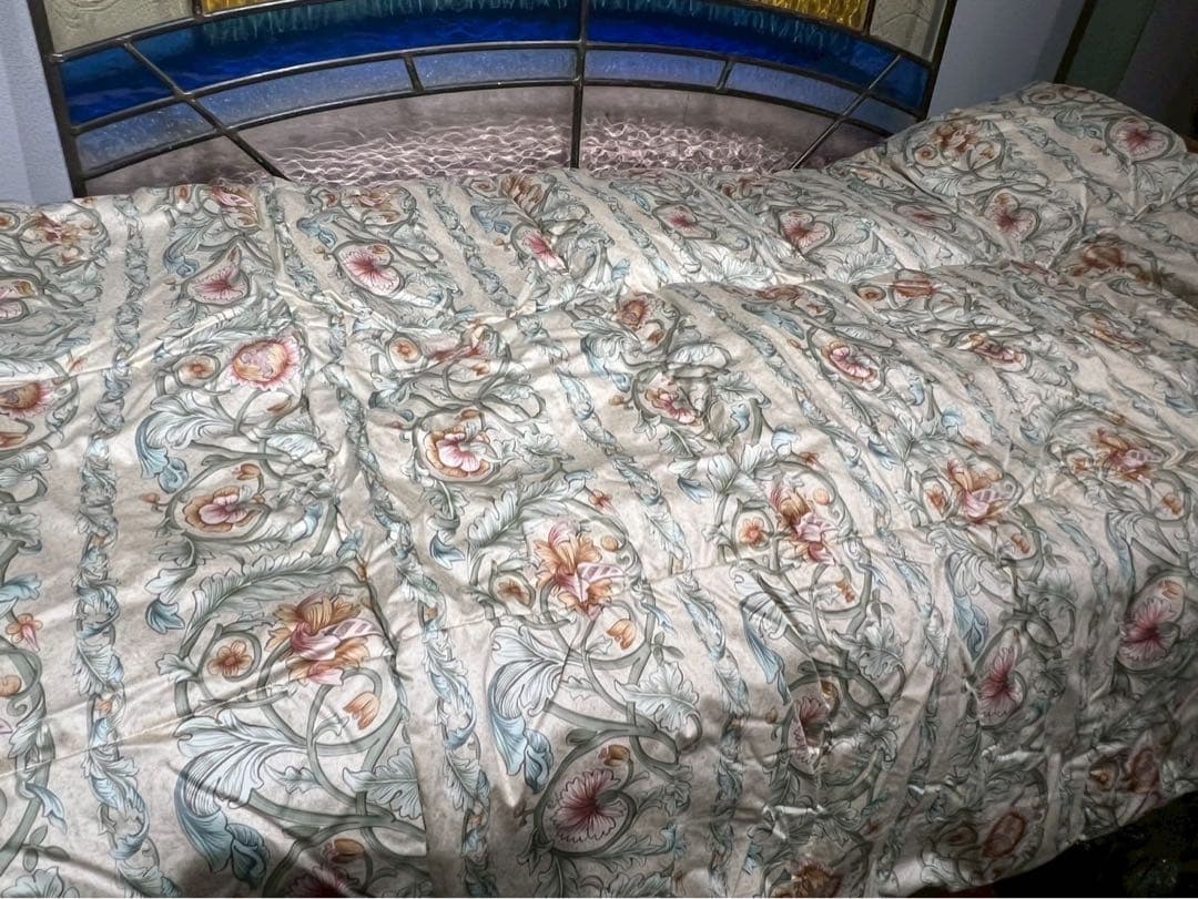 く*ち様 未使用 羽毛布団 ホワイトダウン ロマンス小杉 ダウン90% 寝具