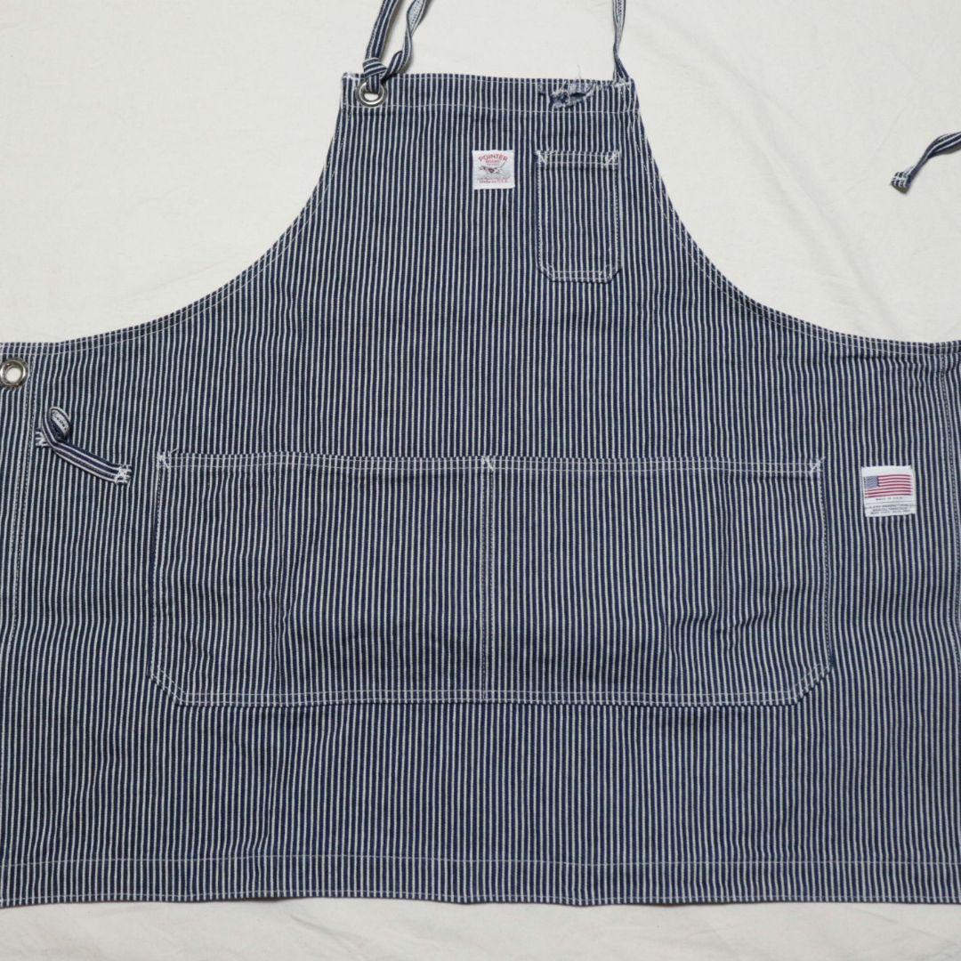 PointerBrand エプロン ヒッコリー USA製 ポインターブランド